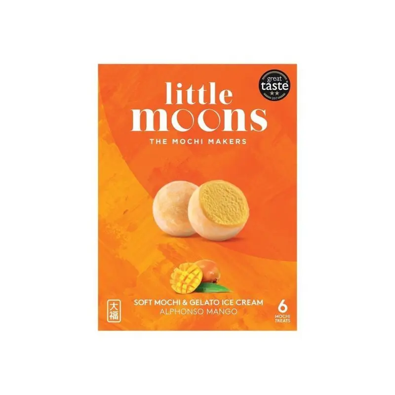 LM Ice-cream Mochi Mango- Kem Mochi Xoai (32g x6pcs) x1