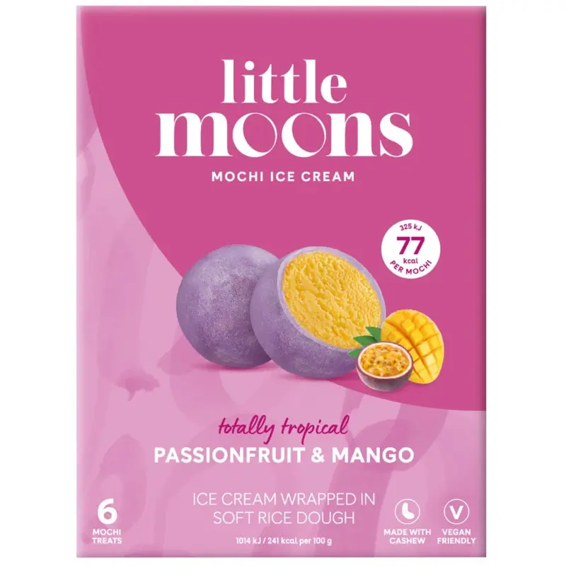 LM Ice-cream Mochi - Tropical Passionfruit & Mango- (32g x 6) x 1