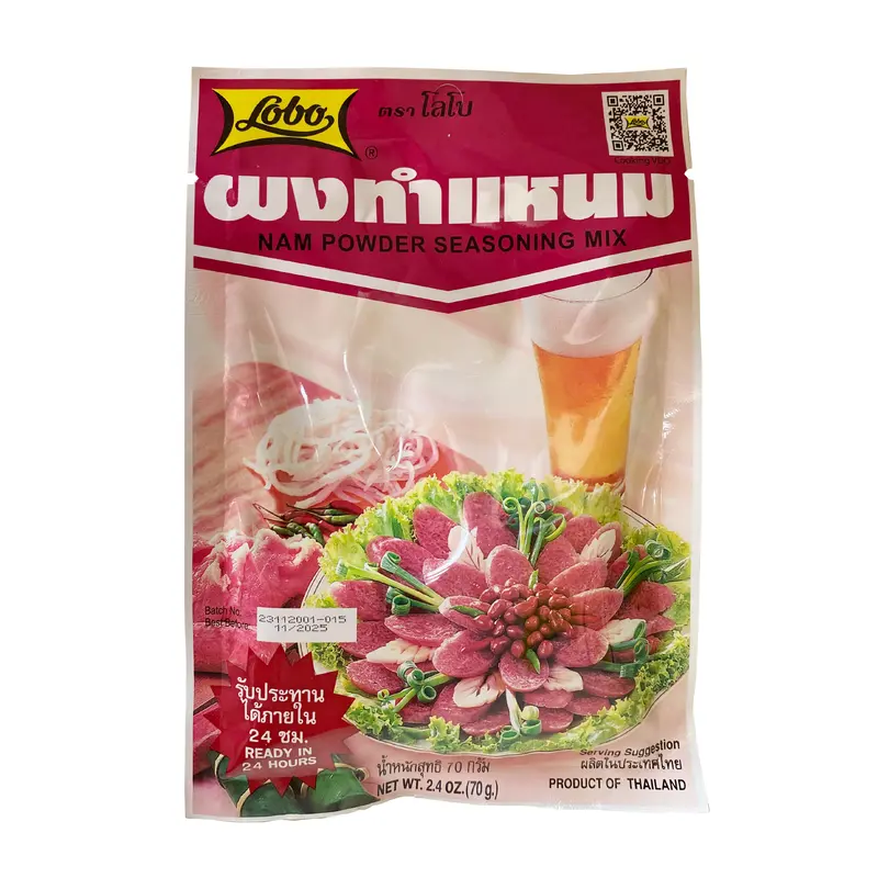 LOBO Nam Powder Seasoning Mix Bot Gia Vi Nem Chua 70g x 24