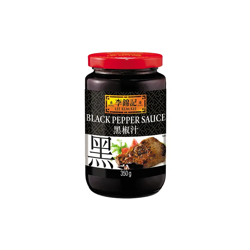 LKK Lee Kum Kee  Black Pepper Sauce  Nuoc Sot Tieu Den 350g x1