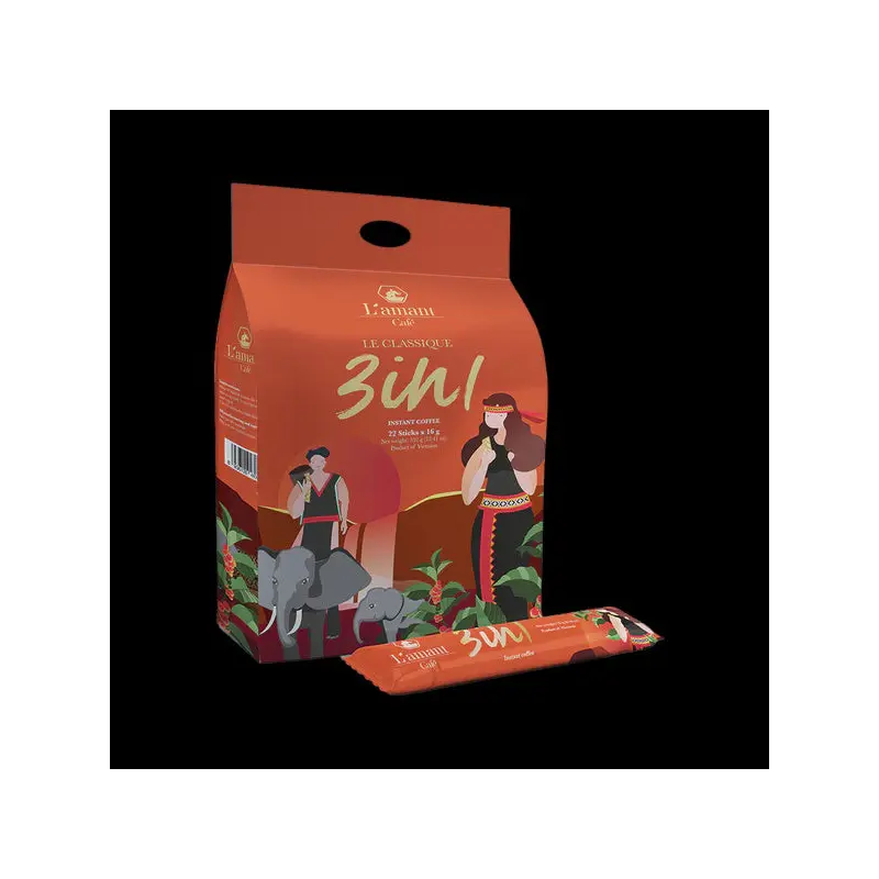 Lamant Instant Coffee 3 In 1 Ca Phe Hoa Tan 3 Trong 1 16g x50 sticks