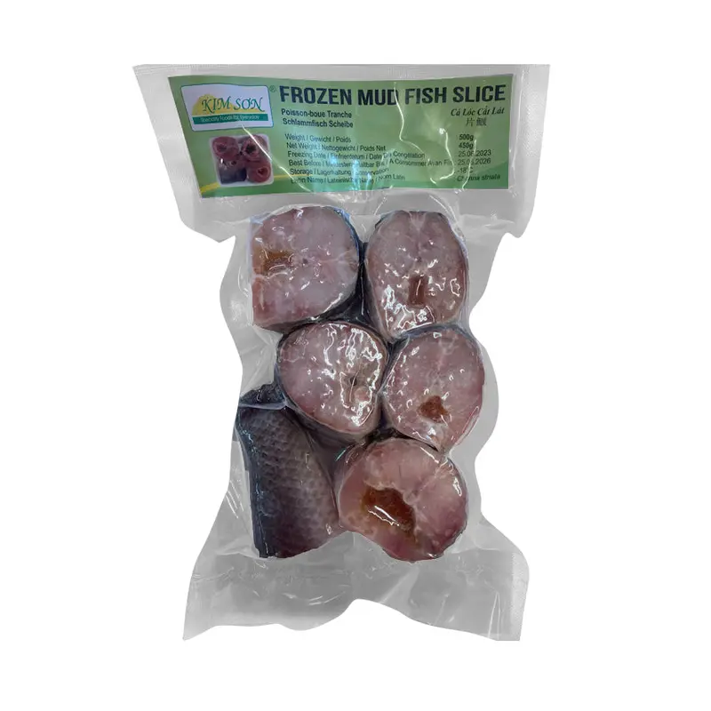 15162 Kimson Mud Fish Slice Ca Loc Cat Lat 500gx20