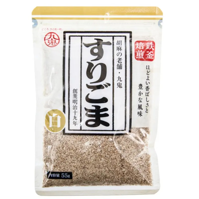 KUKISANGYO Kuki Ground White Sesame Seeds  55g x1