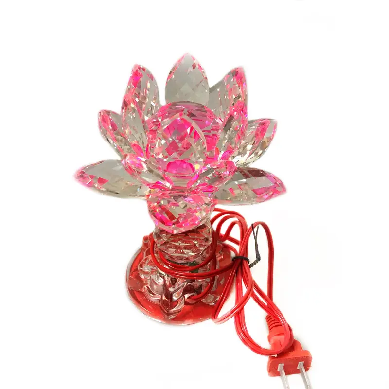 14243 Crystal Flower Lamp Den pha le 501 loai nho 1 x 2pcs (cap)