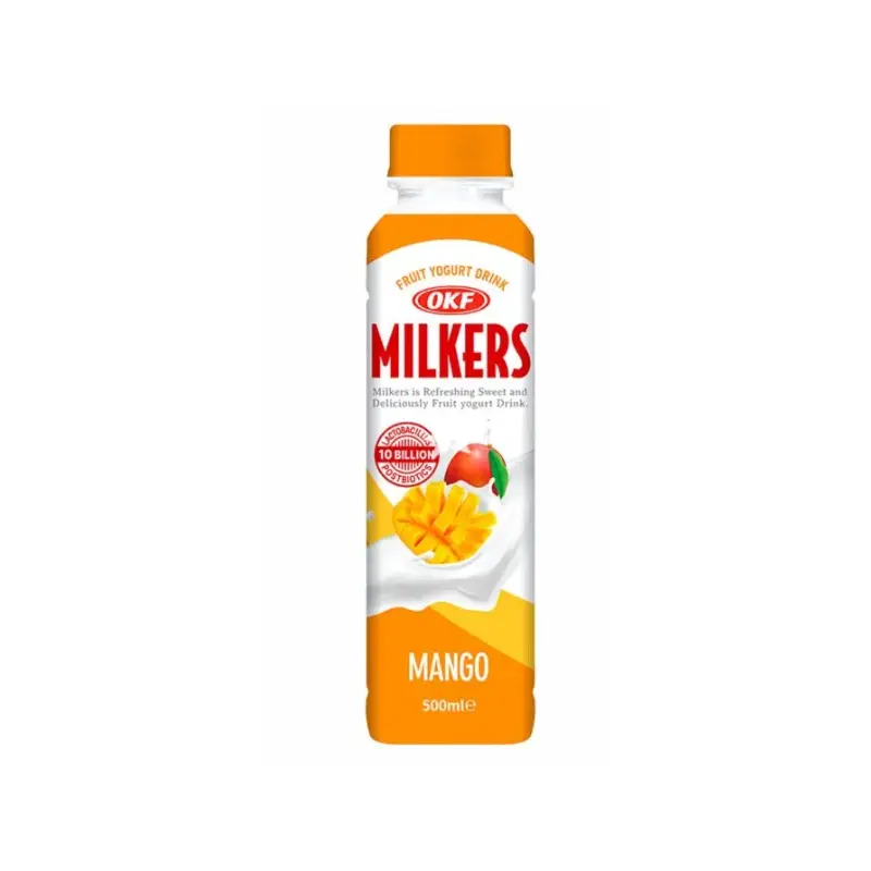 144599 OKF Milkers - Fruit Yogurt Drink Mango Flavour 500ml X20