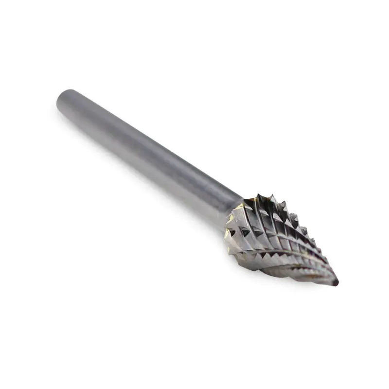 13395-Carbide Cone Arrow DAU BAO PHA 1/8 UNC Silver 1x1pc