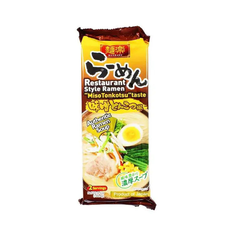 13662 Restaurant Style Ramen Miso Tonkotsu () Mi Ramen Miso Tonkotsu Kieu Nha Hang 186.4g x1