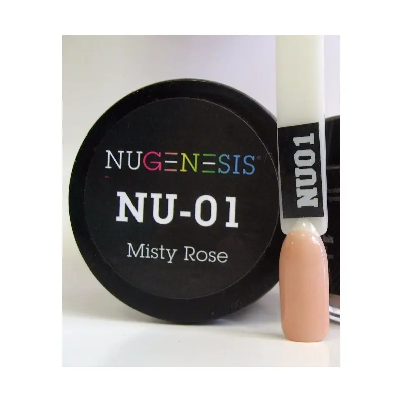 13056-Nugenesis Dip Nail NU01 Misty Rose 1x2oz