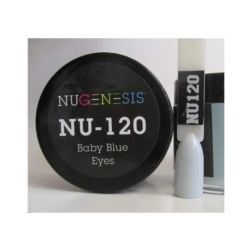 13144-Nugenesis Dip Nail NU120 Baby Blue Eyes 1x2oz