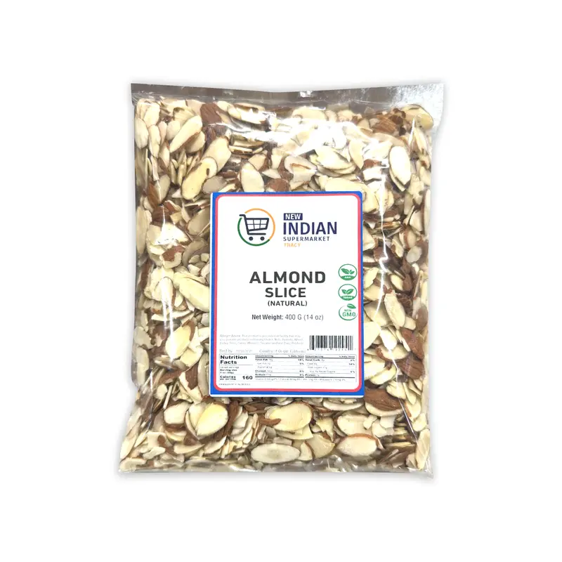 ALMOND SLICE (NATURAL) BY NEW INDIAN SUPERMARKET