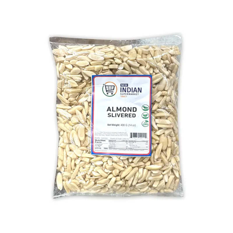 ALMOND SLIVERED BY NEW INDIAN SUPERMAKET