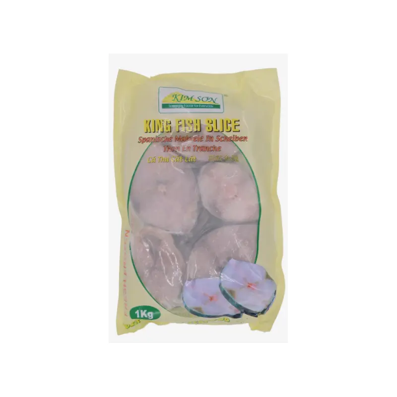 KimSon Frozen King Fish Slice  Ca Thu Cat Lat Dong Lanh 1kg x 1 FC