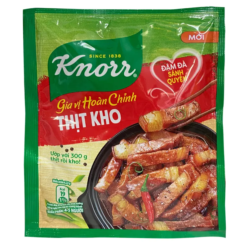 Knorr Stew Pork Gia Vi Hoan Chinh Thit Kho 28g x1
