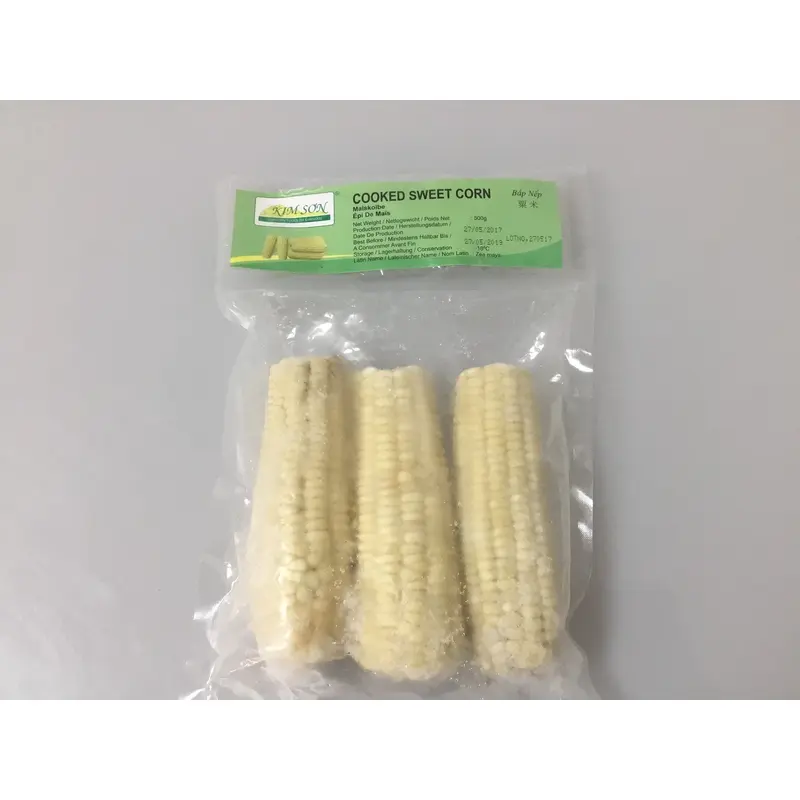 Kim Son Frozen cooked sweet corn  Bap nep dong lanh  500gx1 FD