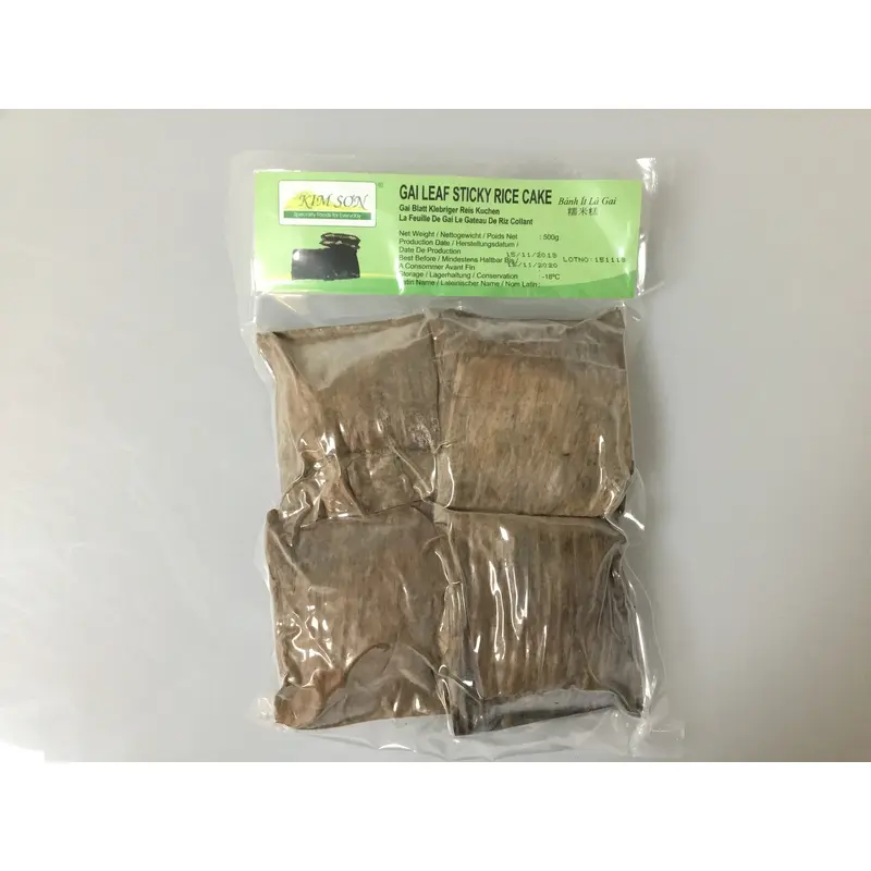 Kim Son Frozen Gai Leaf Sticky Rice Cake Banh Gai Dong Lanh  (4x1) x1