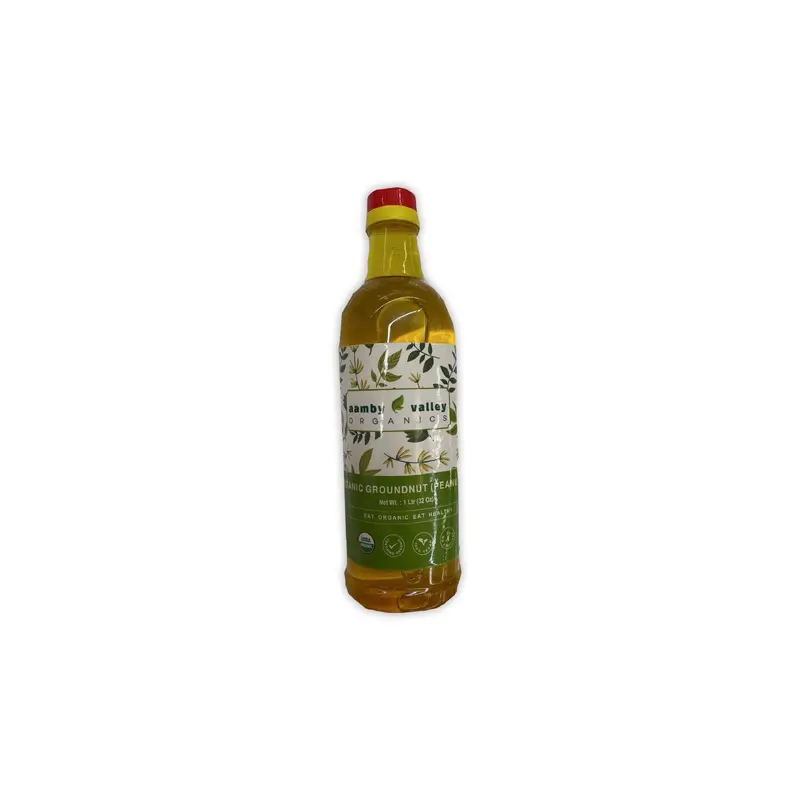 AAMBY VALLEY ORGANIC PEANUT OIL 1LTR