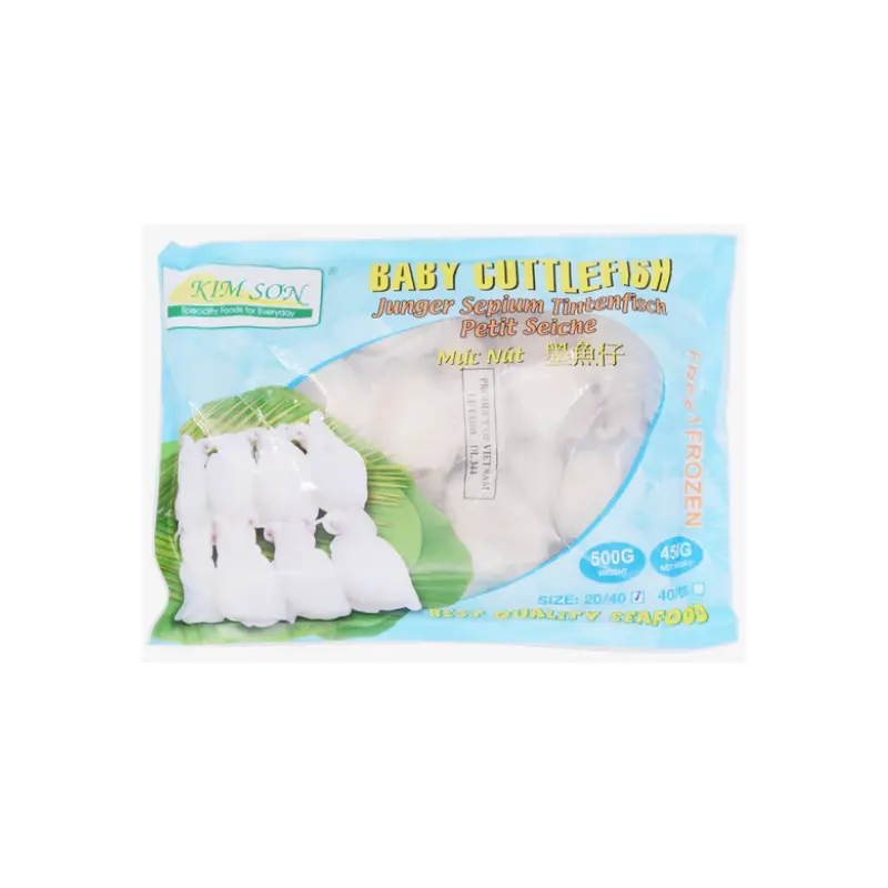 Kim Son Frozen Baby Cuttlefish Muc Nho Dong Lanh 20/40 500gr x 20