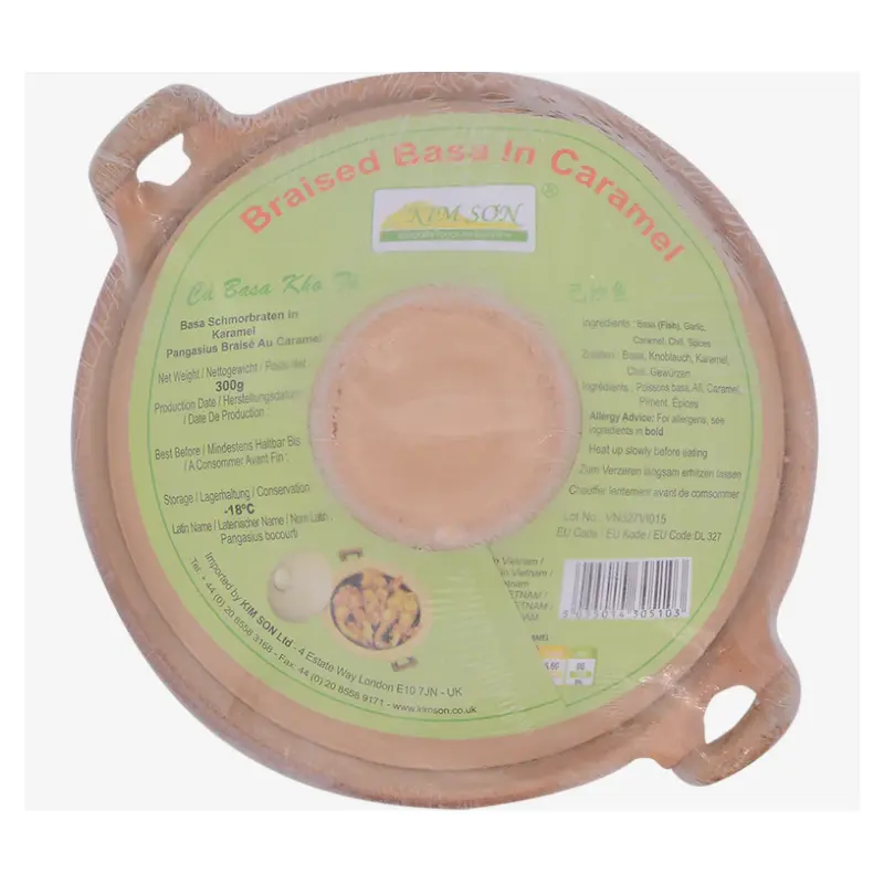 Kim Son Frozen Braised Mekong Catfish In Caramel Ca Basa Kho To Dong Lanh 300gr x 1