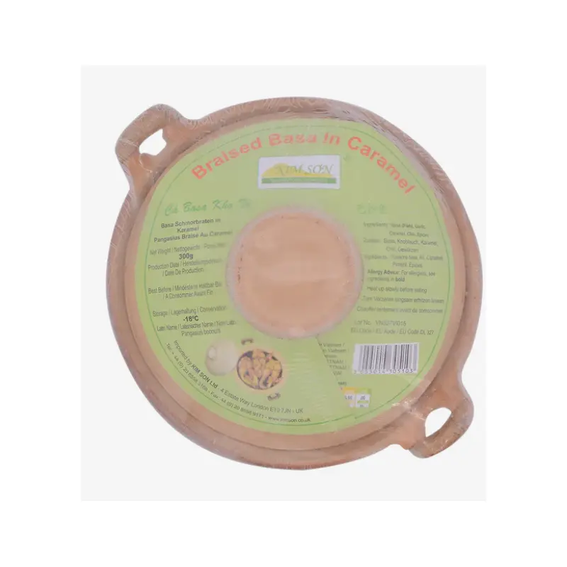 Kim Son Frozen Braised Mekong Catfish In Caramel Ca Basa Kho To Dong Lanh 300gr x 6