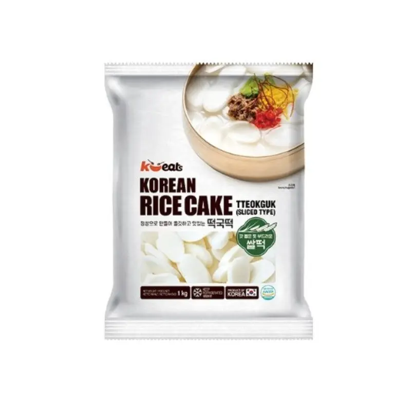 K-eats Rice Cake(Sliced Type) Banh Gao Dang Thai Lat 1kg x1