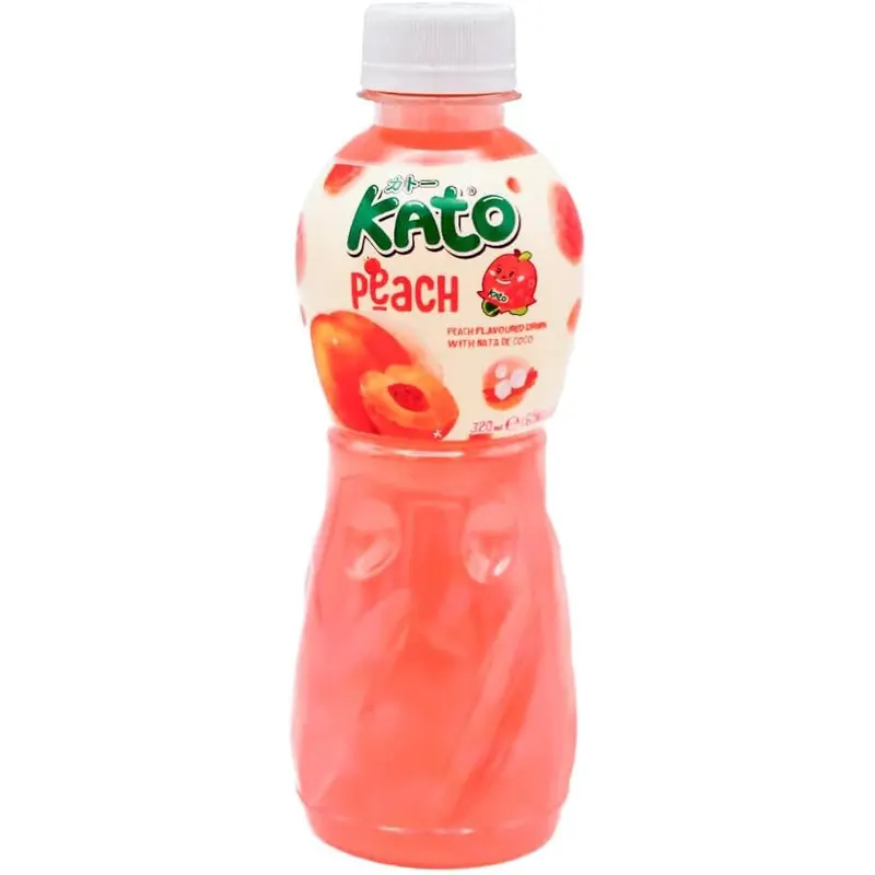 Kato Nata De Coco Peach 320ml x1