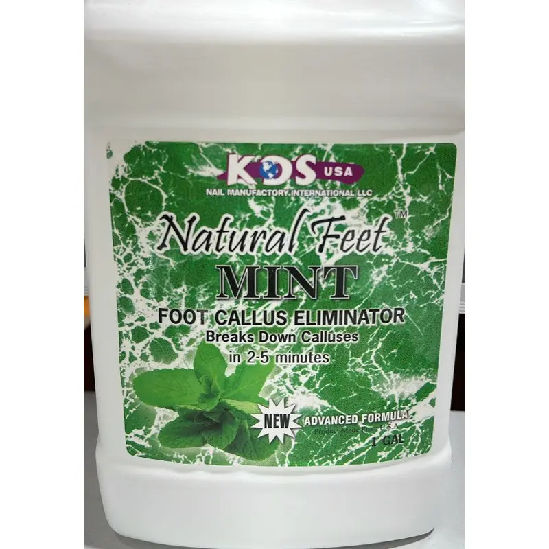 KDS Calluses Remover 1060 Natural Feet Mint Cay bc ha  1 gal x 1