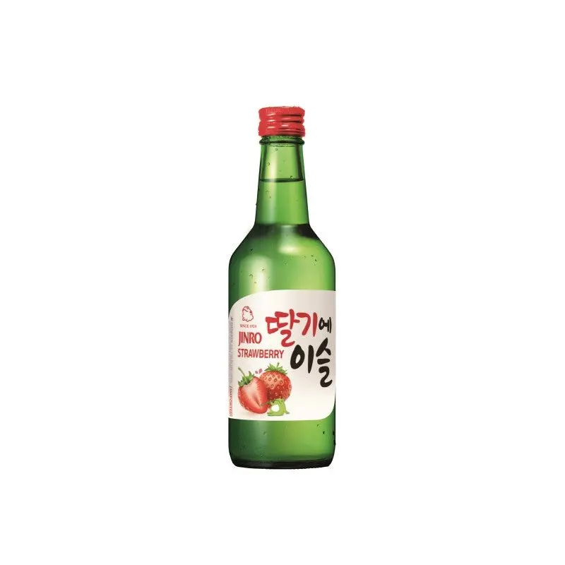 Jinro Chamisul Soju (Strawberry) ()13% Alc./Vol 350ml x1