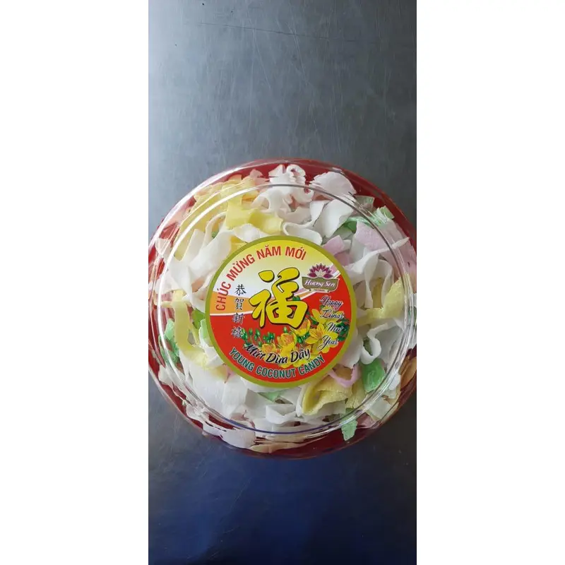 Huong Sen Young Coconut Candy Mut Dua 200g x 1