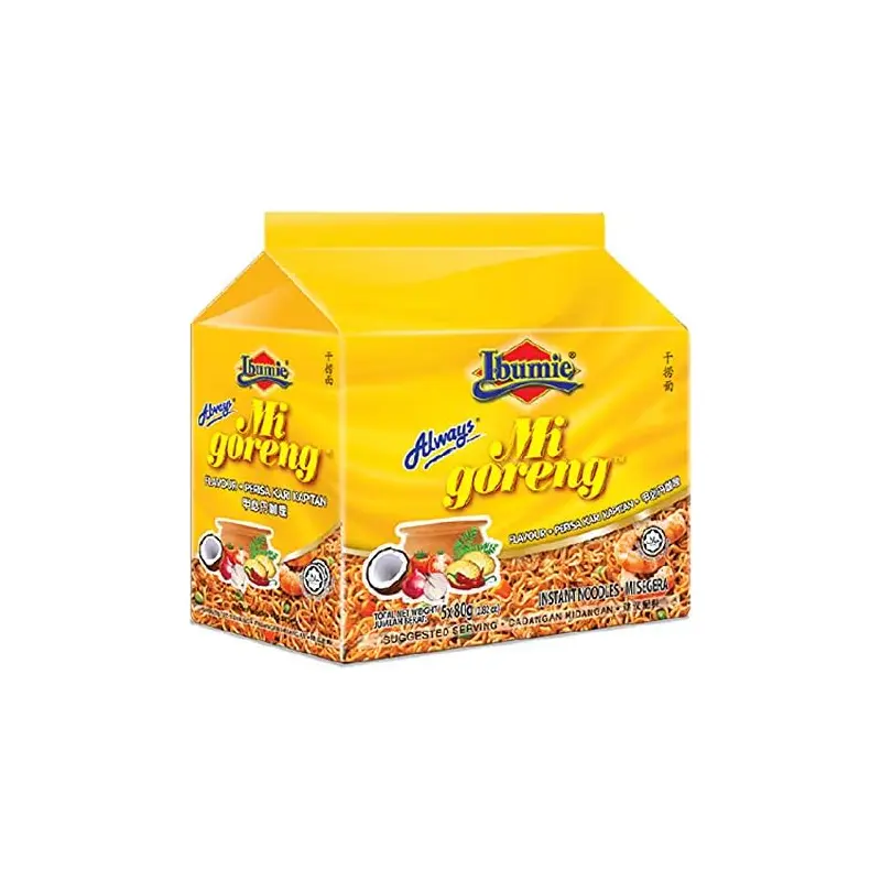 Ibumie Curry Kapitan Multipack (5) Mi Curry Trang (5x80g) x1
