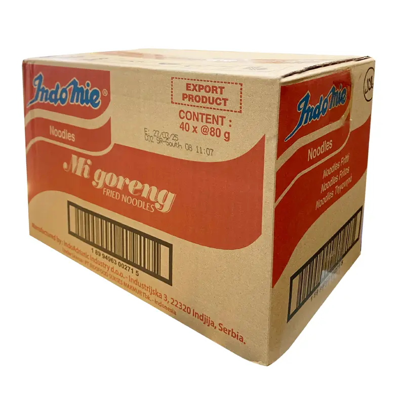 Indomie Stir-Fry Noodles  Mi Goreng (Red) 80gr x 40