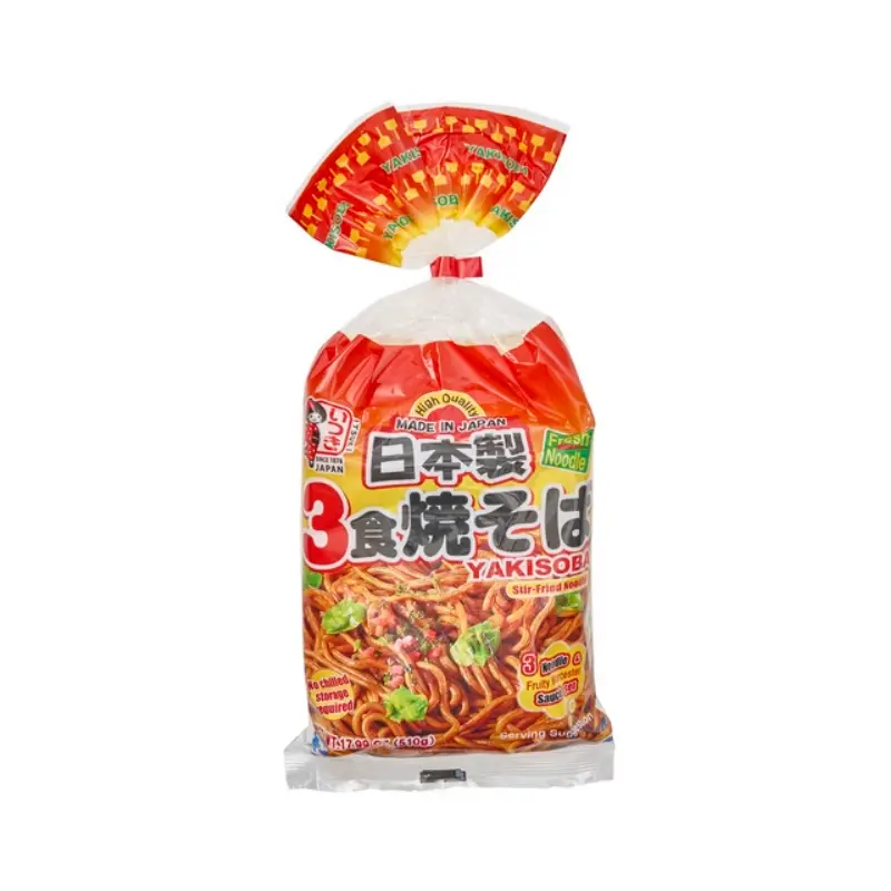 Itsuki Yakisoba Noodles with Sauce(3-in)    3 Mi Yakisoba 510g x1