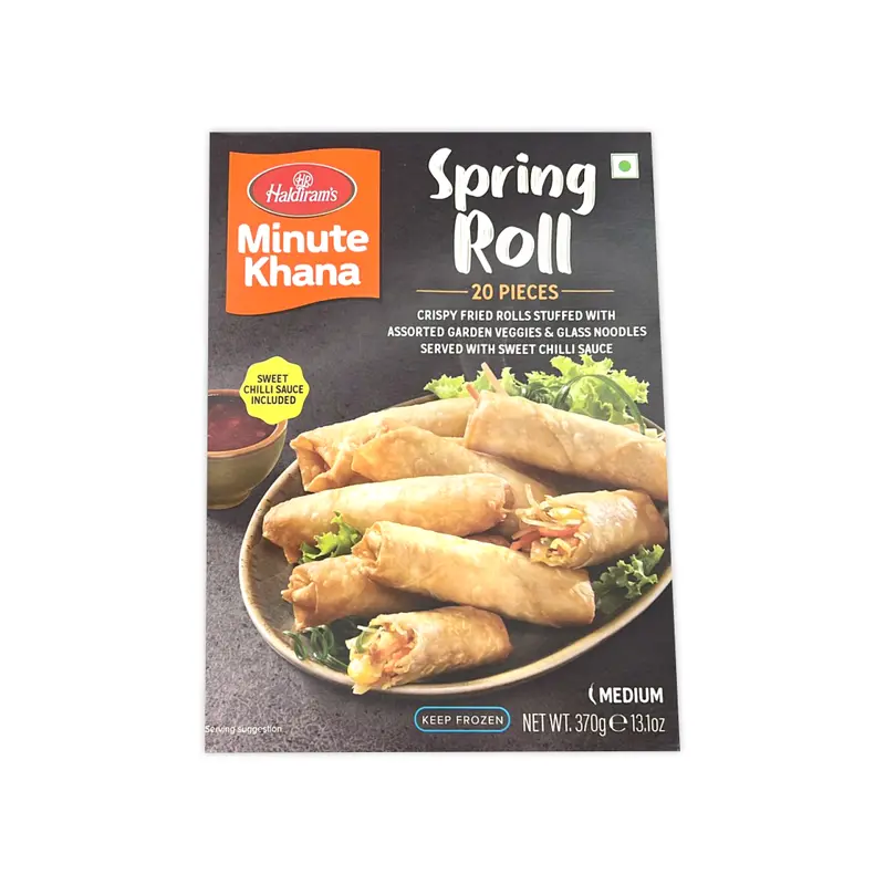 HALDIRAMS MINUTE KHANA SPRING ROLL 20 PCS