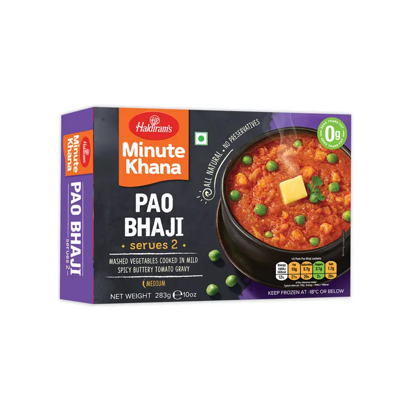 HALDIRAMS MINUTE KHANA PAO BHAJI
