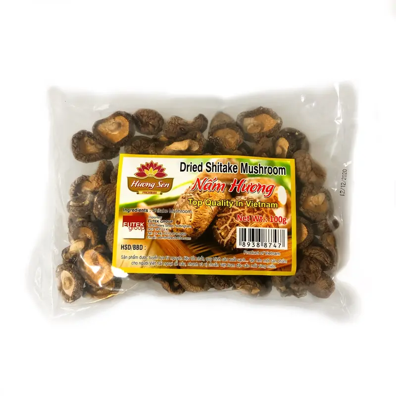 Huong Sen Dried Shitaki Mushroom Nam Huong 100g x 1