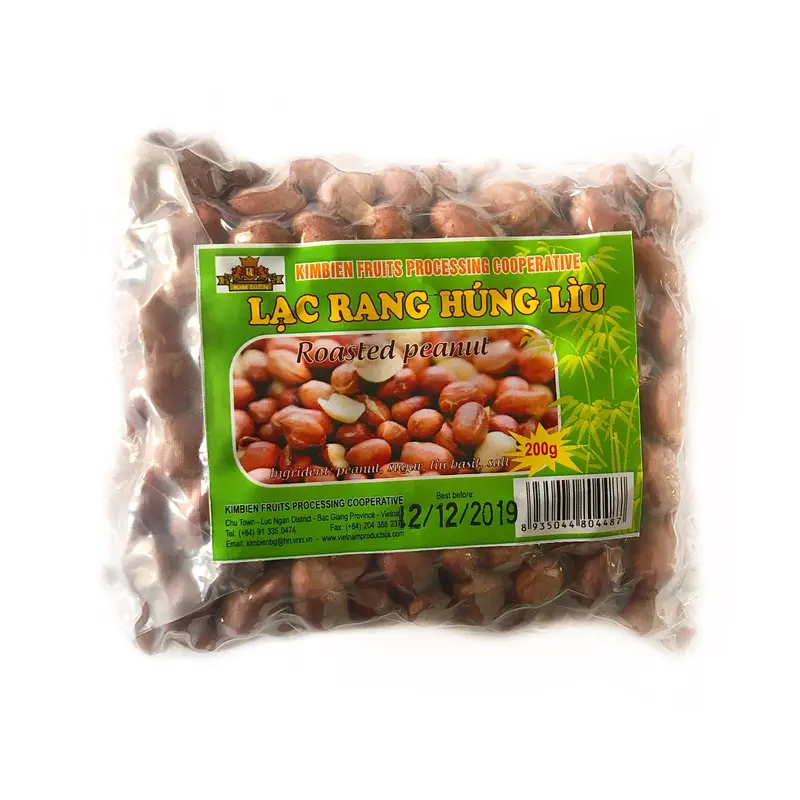 Huong Sen Five Spice Roasted Peanut Lac Rang Hung Liu 200g x 1