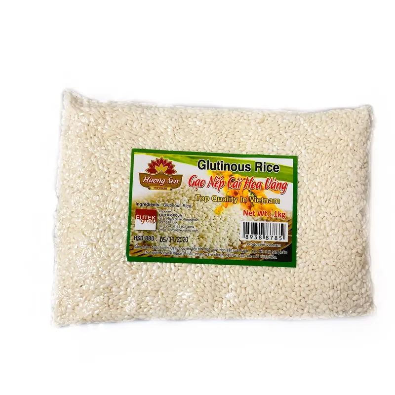 Huong Sen Glutinous Rice Nep Cai Hoa Vang 1kg x 1