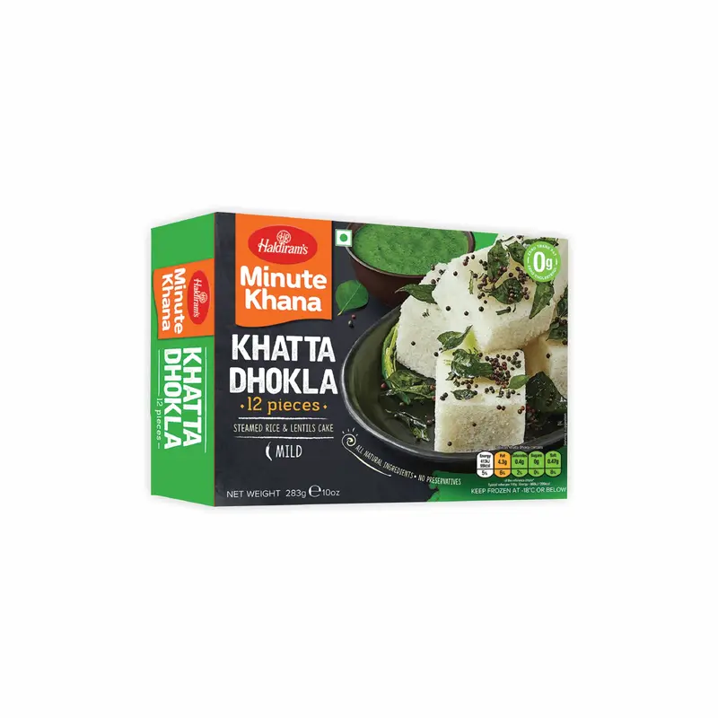 HALDIRAMS MINUTE KHANA KHATTA DHOKLA 12PCS