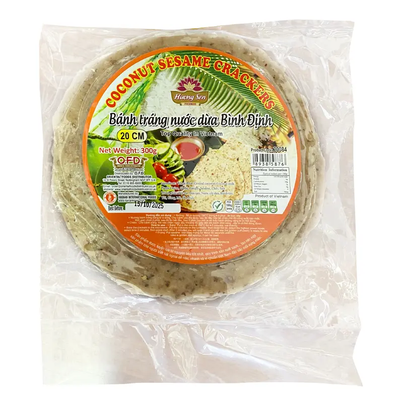 Huong Sen Binh Dinh Speciality Rice Paper Banh Trang Nuoc Dua Binh Dinh x 1