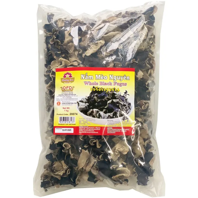 Huong Sen Black Fungus Whole Nam Meo Nguyen 1Kg x 1