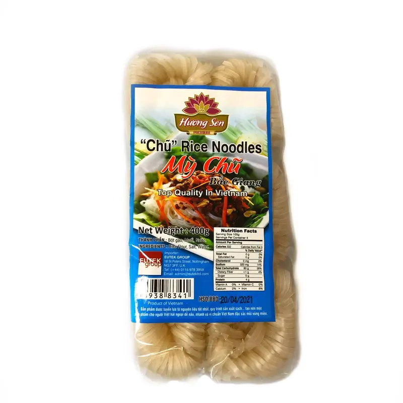 Huong Sen Chu Rice Noodle My Chu Bac Giang 400g x 1
