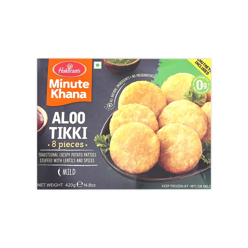 HALDIRAMS MINUTE KHANA ALOO TIKKI