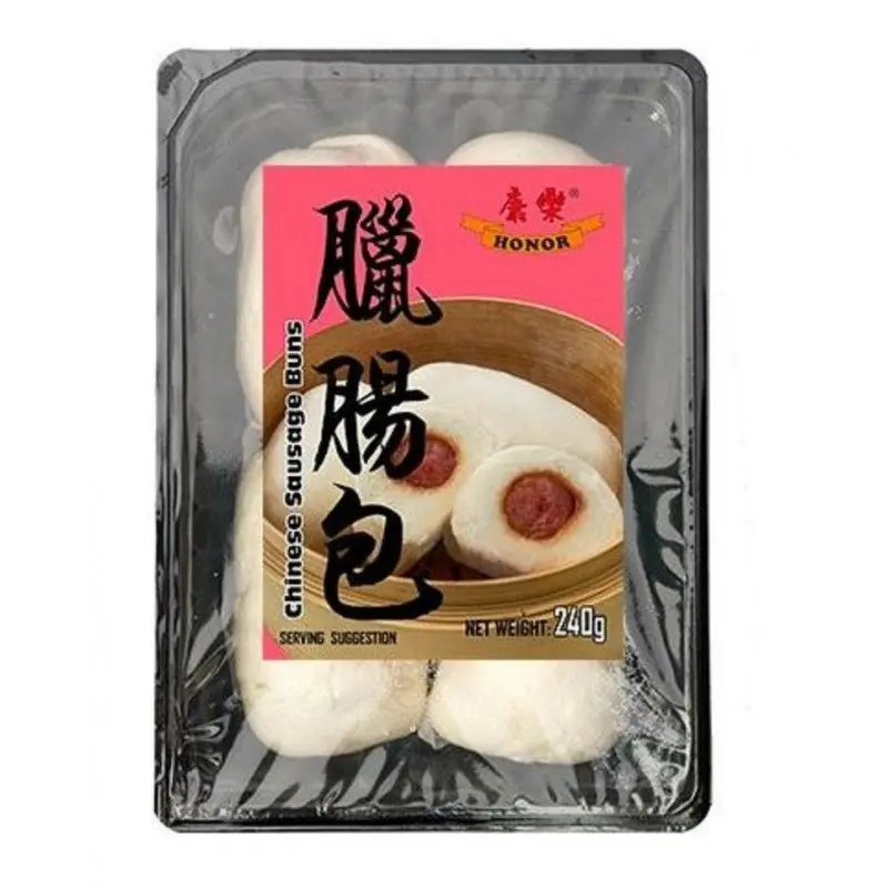 HR Chinese Sausage Bun  Bao Bao Lap Xuong 240g x1
