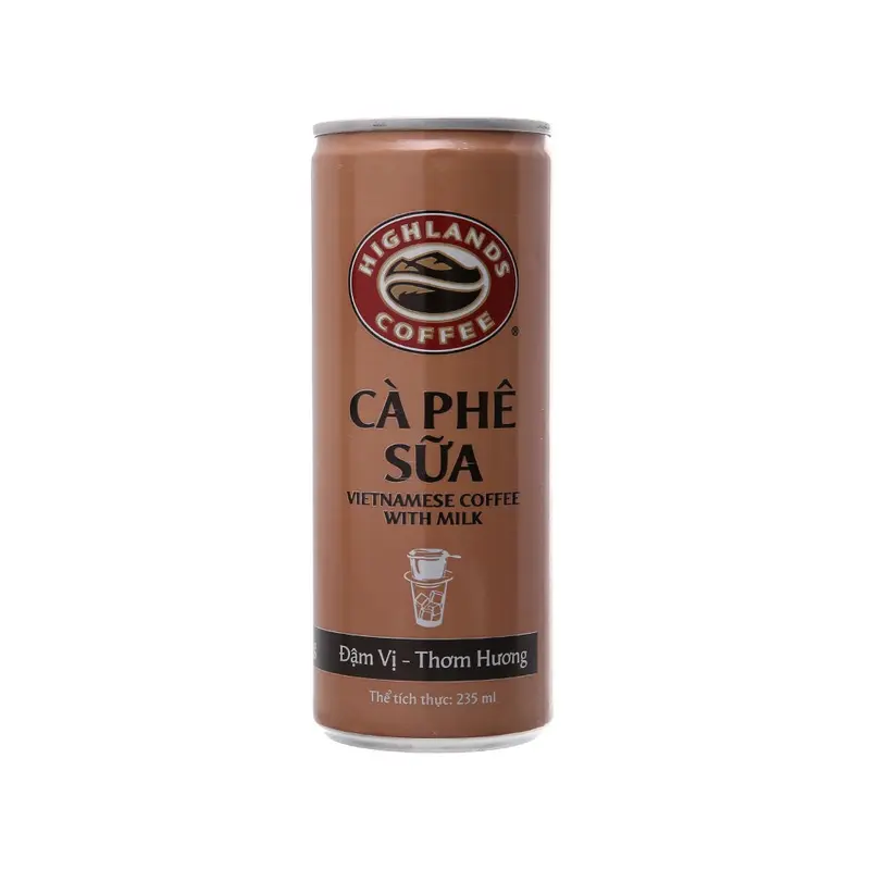 Highland Milk Coffee In Tin HighlandsCa Phe Sua Pha San 185ml x 1