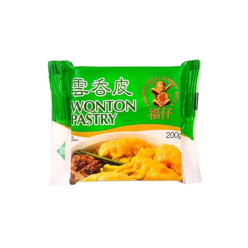 Happy Boy  Frozen Wonton Pastry  La Cuon Ha Cao Dong Lanh 1x200g