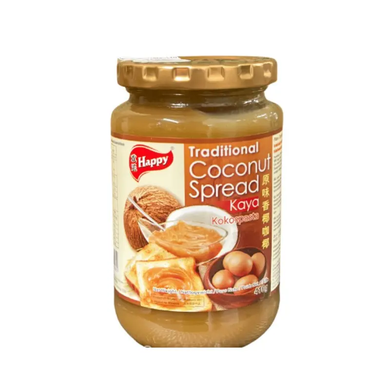 HAPPY (Brown) Coconut Spread Kaya  410g x1