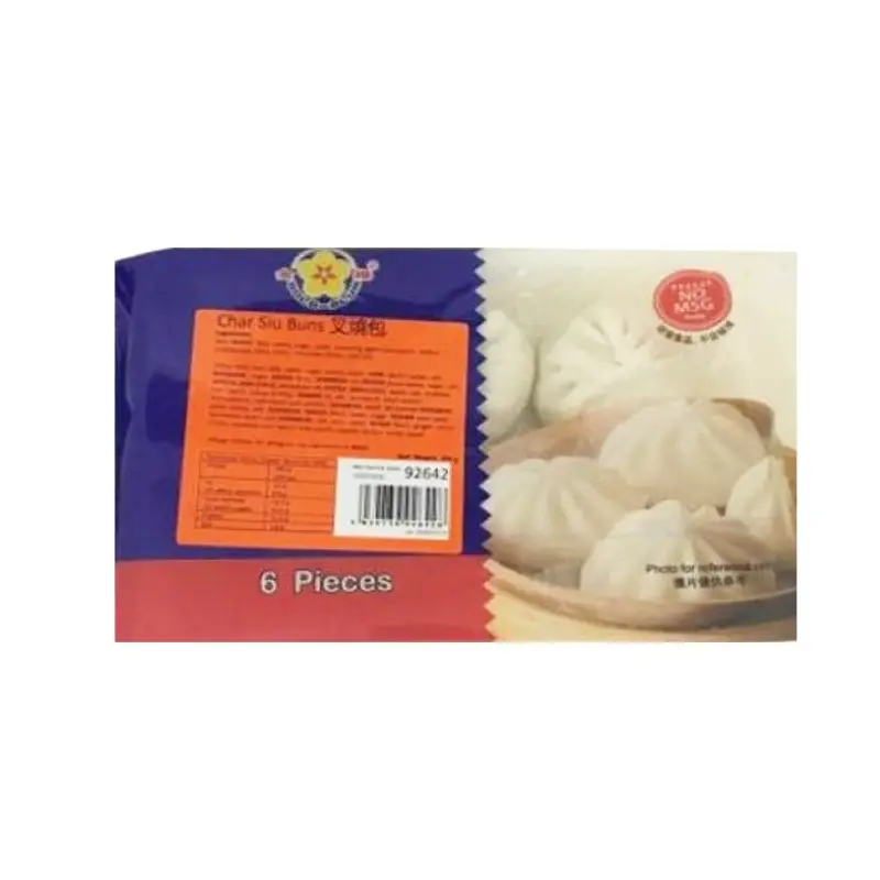 GOLD PLUM Char Siu Bun No MSG Banh Bao Xa Xiu (50gx6) x 1