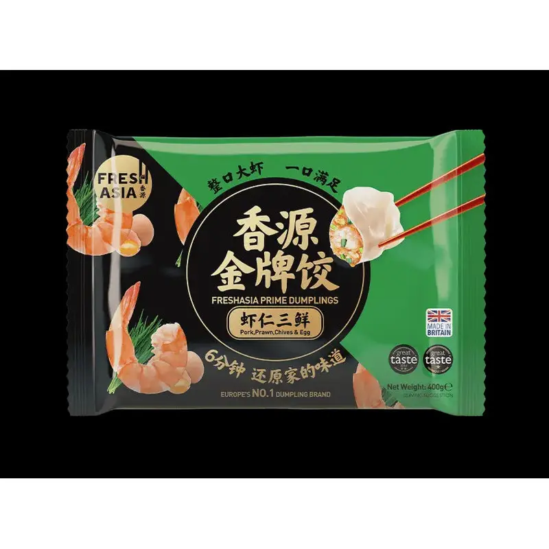 FRESHASIA Pork, Prawn, Chive & Egg DumplingsHa Cao Thit Tom He Va Trung 400grx1