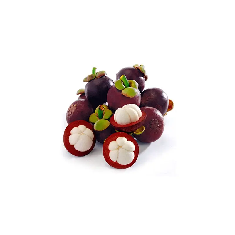 Fresh Mangosteen Mang cut +/-500g x 1