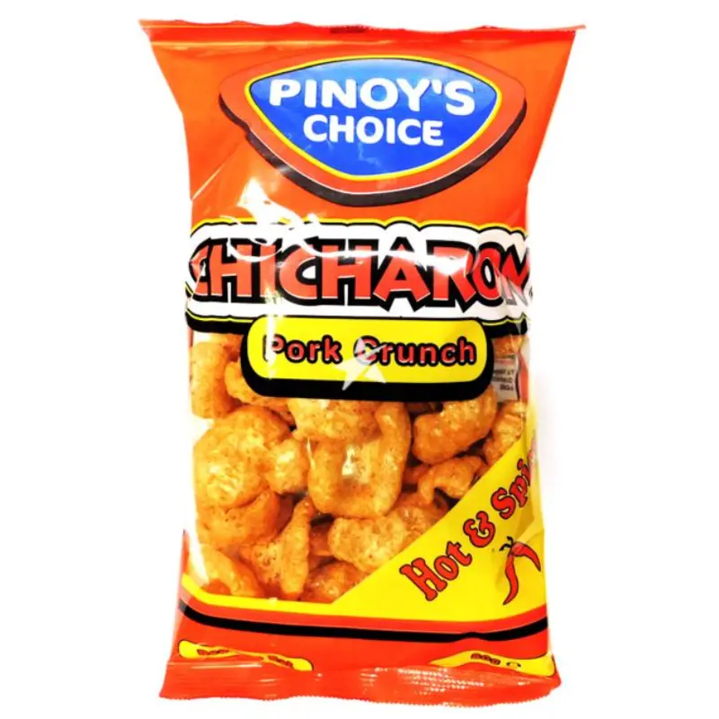 12035 P.C Chicharon Hot & Spicy (Pork Crunch) 80gx1