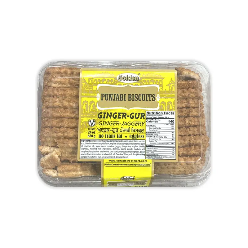 GOLDEN PUNJABI BISCUITS GINGER GUR